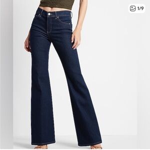Express ‘70s Flare Mid Rise Jeans